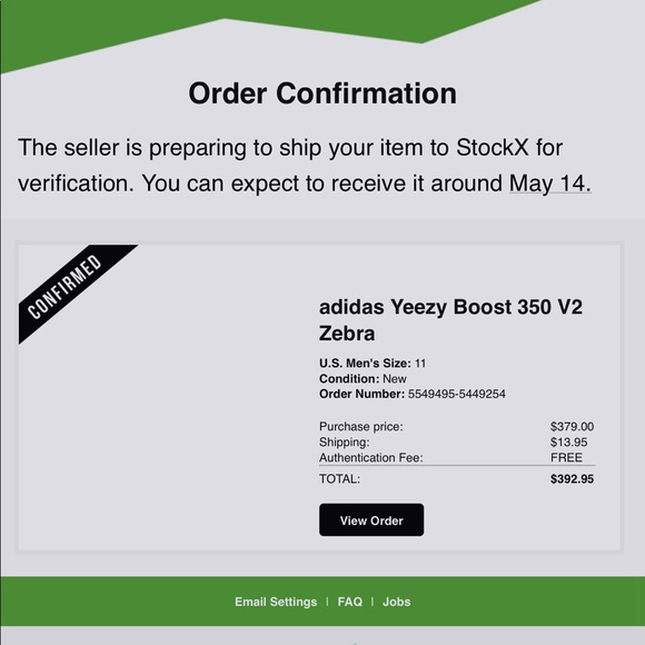 Yeezy 350 V2 Zebra - Picture 4 of 6